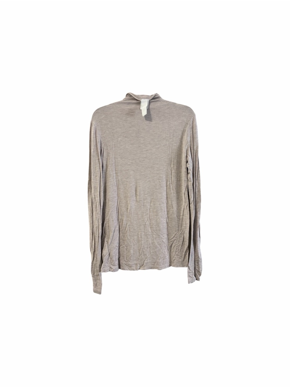 H&M Light Gray Long Sleeve Mock Neck Top - Picture 3 of 5